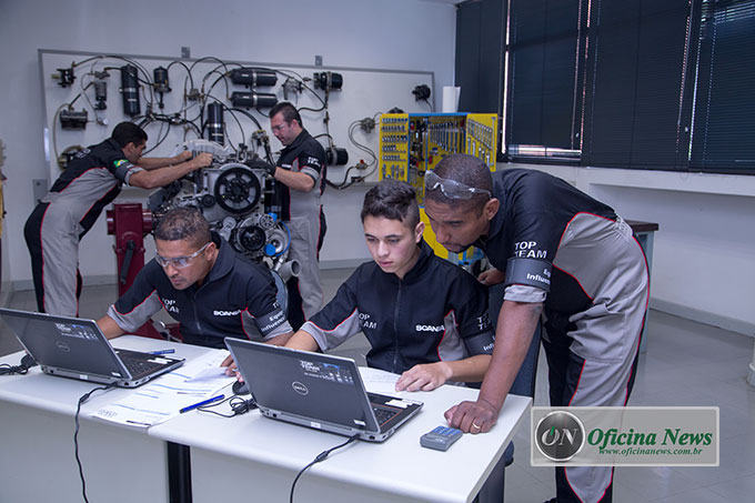 Scania promove fase final da competição de serviços Top Team