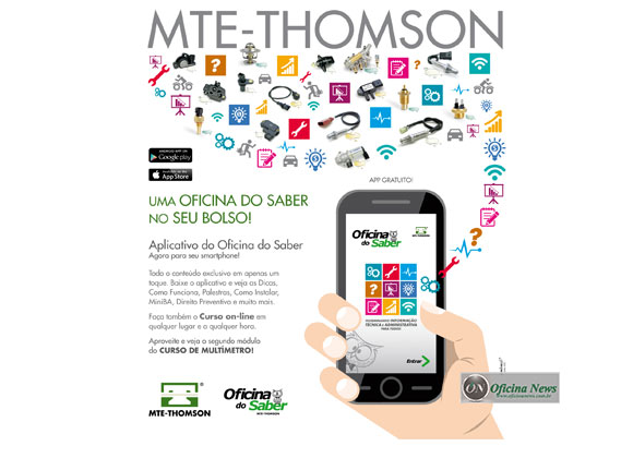 Novo aplicativo da MTE-Thomson auxilia reparador