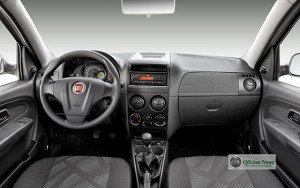 Itens como airbag duplo, freios ABS com EBD, indicador digital do nível de combustível são de série 