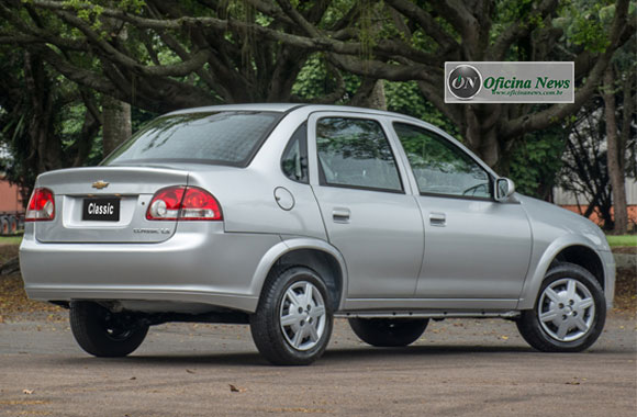 Linha 2016 do Chevrolet Classic tem direção hidráulica de série