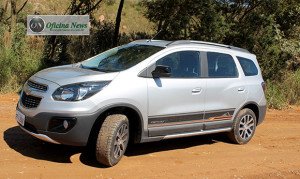 Chevrolet Spin Activ: mecânica moderna e visual radical