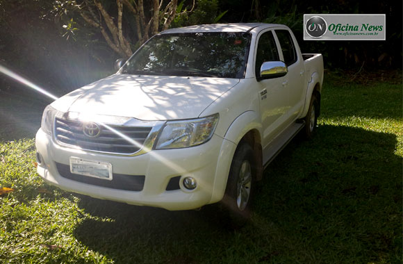 Picape Hilux traz mecânica de confiança da Toyota