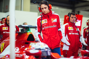 Piloto de testes da Ferrari, Gutiérrez é favorito para vaga na Haas (foto Ferrari)