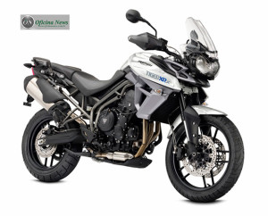 Outro destaque do Salão Suas  Rodas é a Triumph-tiger-800 XRX