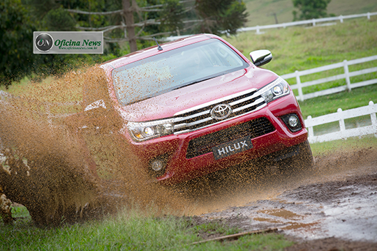 Hilux sobre de nível