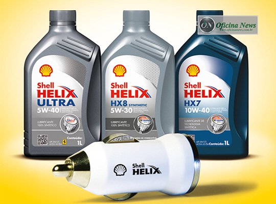 Shell lança promoção com carregador de celular