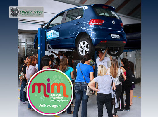 Rede Volkswagen abre inscrições para curso de mecânica para mulheres