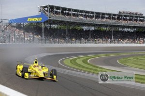 Desde os treinos Helinho mostrou-se um candidato forte à vitória. JR Hildebrand não colaborou (foto wtop.com)