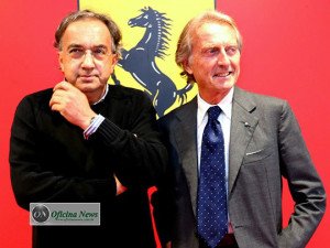 Só o tempo dirá se é possível que Sergio Marcchione e Luca di Montezemolo voltem a ser felizes para sempre (foto Ferrari)