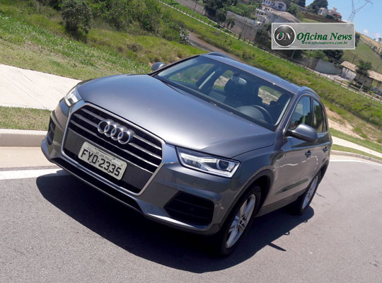 Audi Q3 tem motor turbo de 150 vc com turbo e injeção direta  