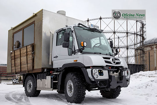 Unimog é transformado em Foodtruck na Finlândia