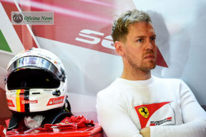 Sebastian Vettel não mostra a consistência da temporada passada (Foto Ferrari)