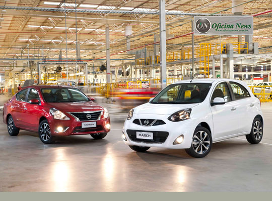 March e Versa com opção da caixa CVT