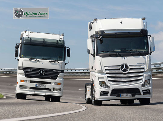 Mercedes-Benz Actros completa 20 anos com série especial