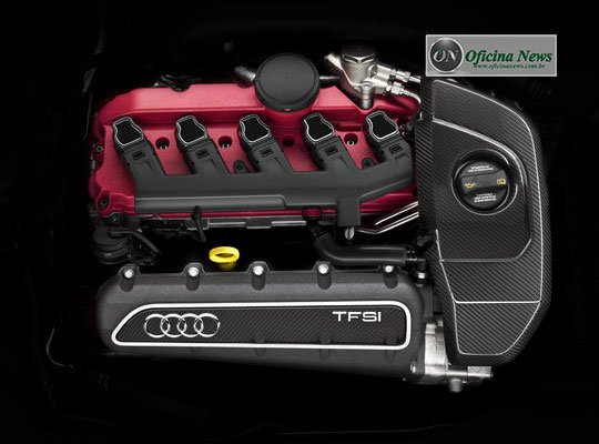 Motor 2.5 TFSI da Audi é eleito o melhor em prêmio internacional