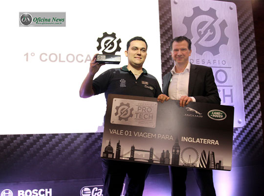 Jaguar Land Rover premiou melhor técnico das oficinas da rede