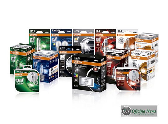 Osram apresenta novas embalagens para lâmpadas