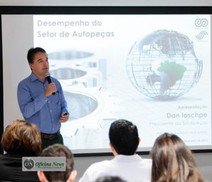 Dan Ioschpe, presidente do Sindipeças, no workshop de qualidade 