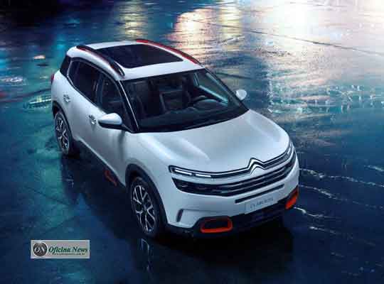 Citroën apresenta utilitário C5 Aircross no Salão de Xangai