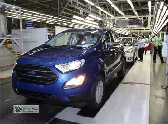 Ford celebra 3 milhões de veículos produzidos em Camaçari