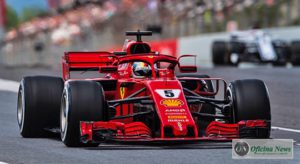 Sebastian Vettel ficou em quarto lugar em mais uma prova na qual não subiu ao pódio (Ferrari)