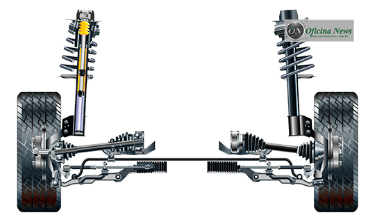 Sistema de suspensão requer atenção especial na manutenção