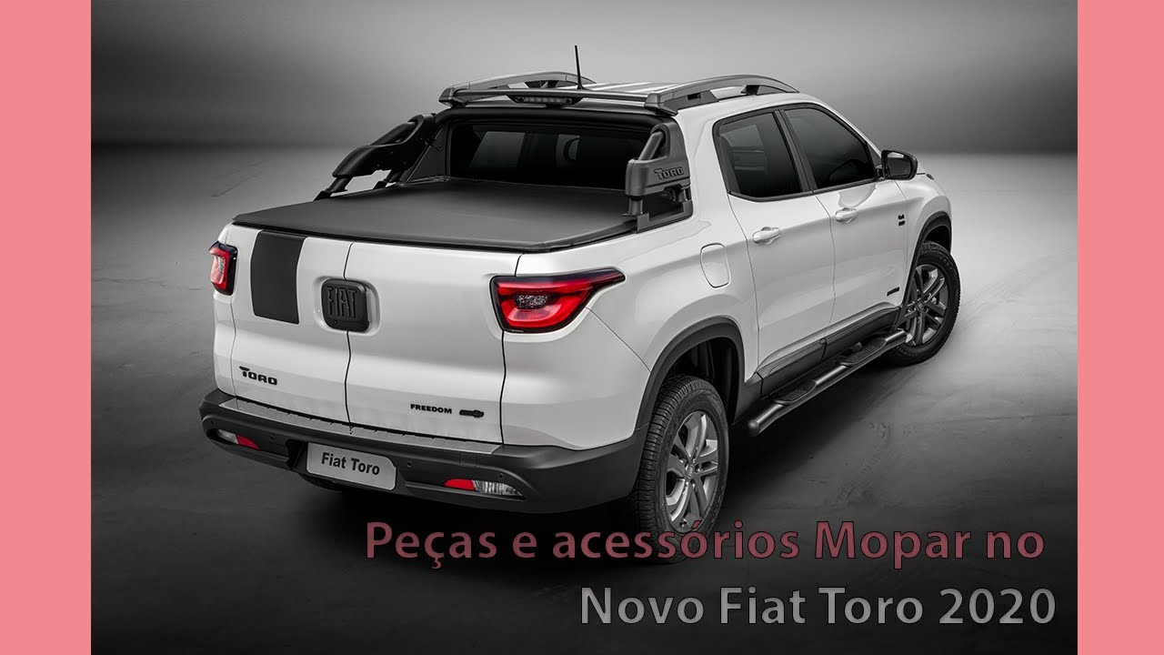 Peças e acessórios Mopar no lançamento do Fiat Toro