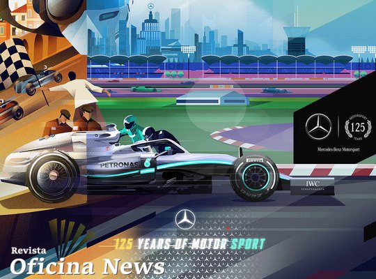 Mercedes-Benz comemora 125 anos da marca no automobilismo