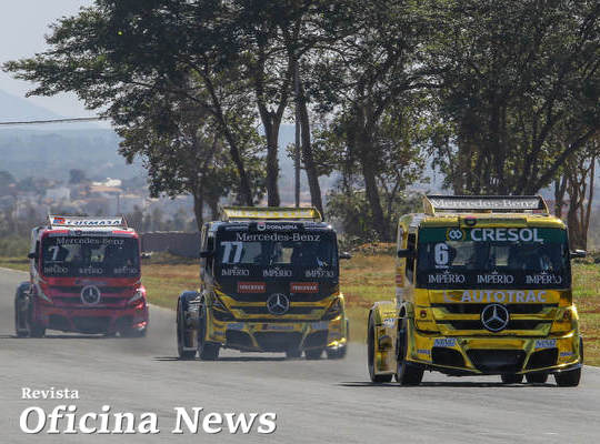 Pilotos da AM Motorsport disputam a final da Copa Truck