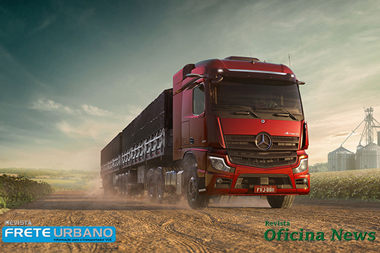 Mercedes-Benz acelera venda do Actros com plano de consórcio