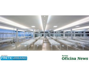 Hospital de campanha é construído no Fiat Clube em Betim