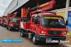 Caminhões Mercedes-Benz Accelo atuam no Corpo de Bombeiros