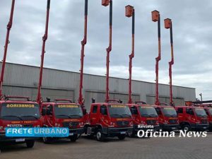 Caminhões Mercedes-Benz Accelo atuam no Corpo de Bombeiros