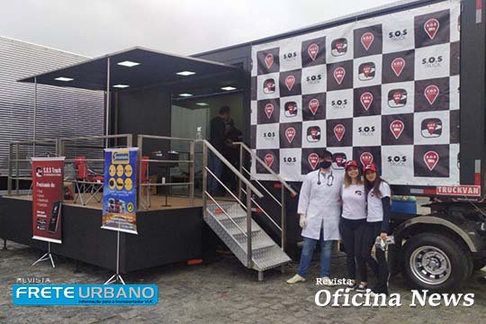 S.O.S Truck realiza testes de Covid-19 para motoristas em Roseira/SP