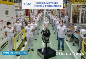 Projetado para equipar modelos da Fiat, o motor Firefly da FCA alcança as 500 mil unidades produzidas no Brasil. O registro foi feito com um conjunto Firefly 1.0 litro