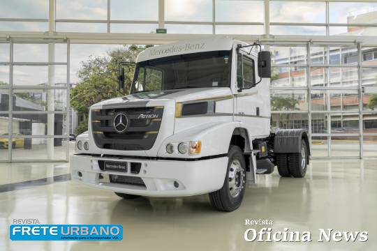 Mercedes-Benz Atron 1635 ganha despedida com edição especial