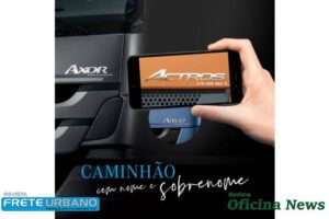 Caminhões Mercedes-Benz podem ser assinados com o seu sobrenome