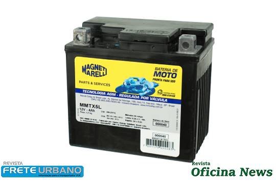 Marelli Cofap coloca na reposição novos códigos de baterias de motos