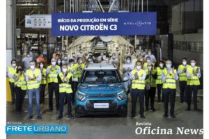 Novo Citroën C3 começa a ser produzido na planta de Porto Real