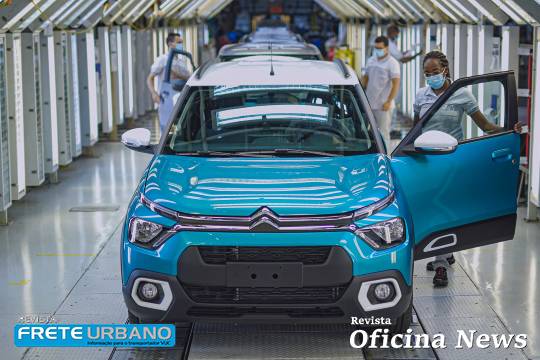 Novo Citroën C3 começa a ser produzido na planta de Porto Real