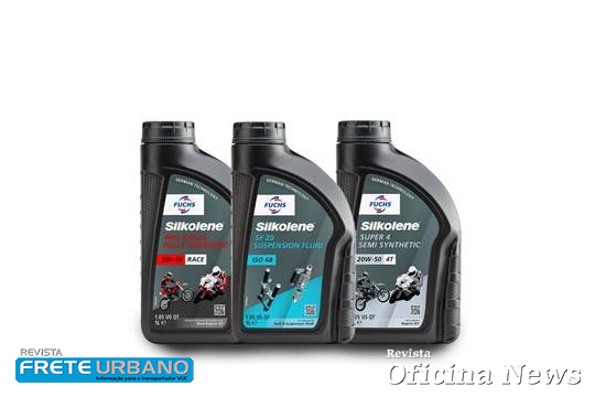 Fuchs apresenta novos lubrificantes Silkolene para motos