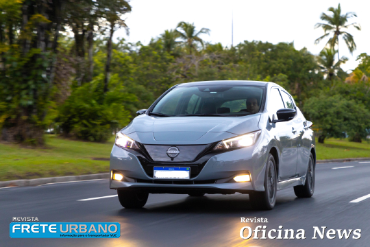 Nissan Leaf: 100% elétrico com três modos de condução