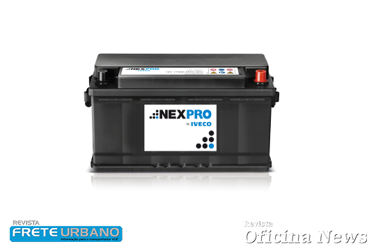 Nexpro estreia linha de baterias para veículos Iveco  