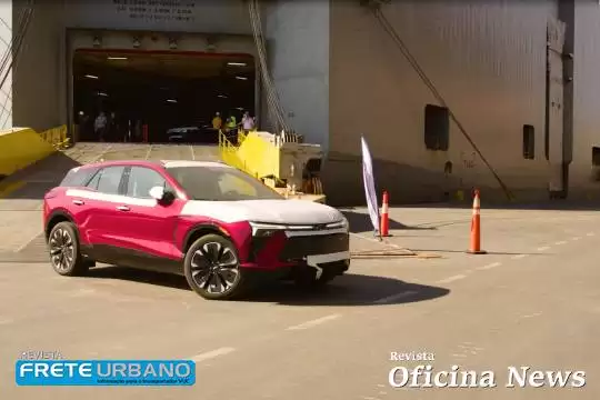 Chevrolet Blazer 100% elétrica chega ao Brasil