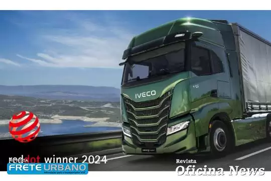 Iveco S-Way é premiado no ‘Red Dot Award 2024: Design de Produto’