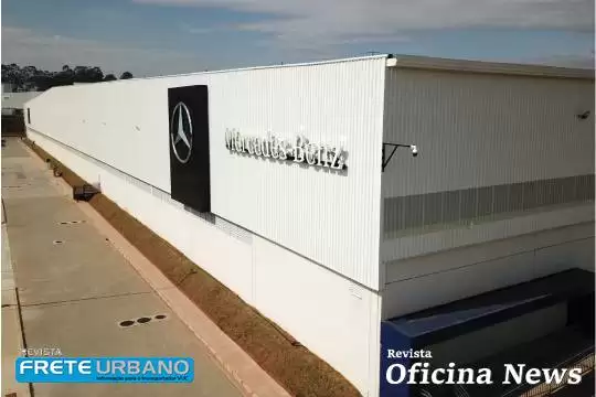 Mercedes-Benz estreia central de peças de caminhões e ônibus