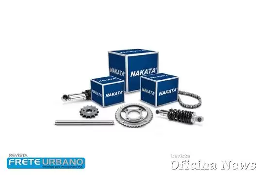 Nakata destaca kit de transmissão para motos com selo do INMETRO