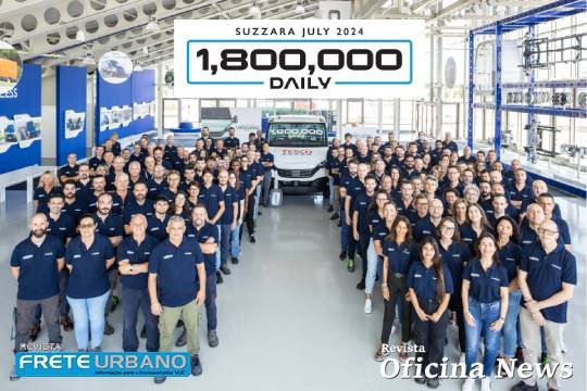 Iveco comemora produção do Daily de número 1,8 milhão