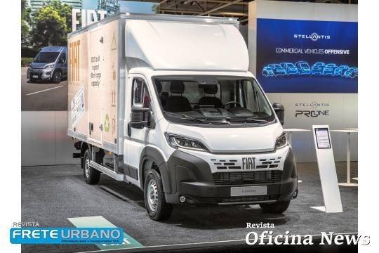 Fiat mostra E-Ducato Cargo Box no IAA Transportation 2024