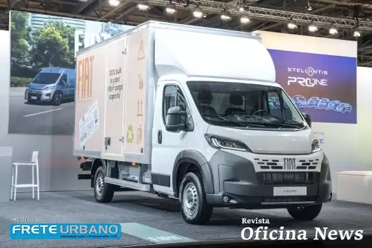 Fiat mostra E-Ducato Cargo Box no IAA Transportation 2024